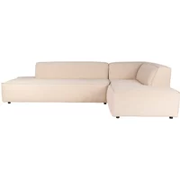 Zuiver Zuiver - Fat Freddy Rib Ecksofa, rechts / natural
