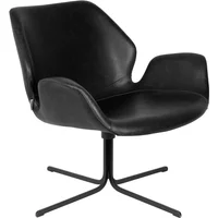 Zuiver Zuiver - Nikki Lounge Chair, all black