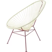 Acapulco Design Acapulco Design - Acapulco Classic Chair, CDMX_ST DOS, eggshell / burgundy red