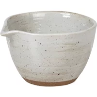 Broste Copenhagen Broste Copenhagen - Grød Schale mit Ausguss, Ø 7,5 x H 4,4 cm, sand