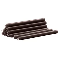 Stoff Nagel STOFF Nagel - Paraffin-Kerzen, hazelnut (12er-Set)