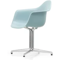 Vitra Vitra - Eames Plastic Armchair DAL RE, poliert / eisgrau (Filzgleiter basic dark)