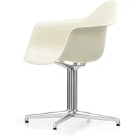Vitra Vitra - Eames Plastic Armchair DAL RE, poliert / kieselstein (Filzgleiter basic dark)