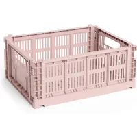 Hay HAY - Colour Crate Korb M, 34,5 x 26,5 cm, blush, recycled