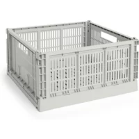 Hay HAY - Colour Crate Korb Square L, 42 x 42 cm, grau, recycled