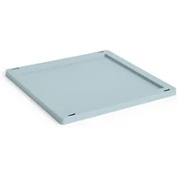 Hay HAY - Colour Crate Square/ Cube Deckel M, Kunststoff, dusty blue
