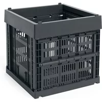 Hay HAY - Colour Crate Korb Cube, 29,5 x 29,5 cm, charcoal, recycled
