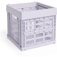 Hay HAY - Colour Crate Korb Cube, 29,5 x 29,5 cm, lavendel, recycled