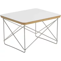 Vitra Vitra - Eames Occasional Table LTR, HPL weiß / Edelstahl