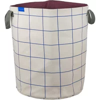 Mette Ditmer Mette Ditmer - Mesh Wäschekorb, H 50 cm, cobalt / sand
