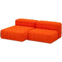 OUT Objekte unserer Tage OUT Objekte unserer Tage - Henn Sofa 01, 210 x 140 cm, reinorange (Vidar 4 0542 by Kvadrat / Raf Simons)