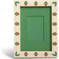 &klevering &klevering - Patch Bilderrahmen, Tulpe, 14,5 x 19 cm, mehrfarbig