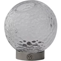 AYTM AYTM - Globe Bubbles Vase Ø 10 cm, klar / silber