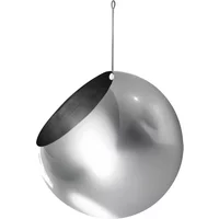 AYTM AYTM - Globe Hängeblumentopf Ø 17 cm, silber