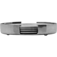 House Doctor House Doctor - Coaster Glasuntersetzer, silber (5er-Set)