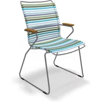 HOUE HOUE - CLICK Outdoor Dining Armlehnstuhl mit hoher Lehne, multicolor 2