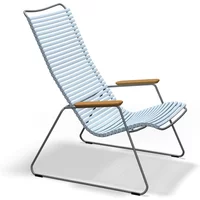 HOUE HOUE - CLICK Outdoor Lounge Chair, dusty light blue