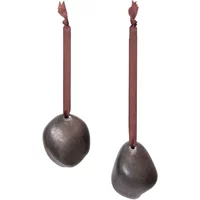 Ferm Living Ferm Living - Bellure Weihnachtskugel, rustic bronze (2er-Set)