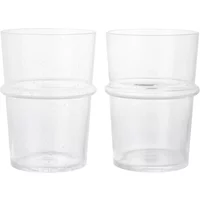 Ferm Living Ferm Living - Boya Trinkglas, tall, 45 cl, klar (2er-Set)