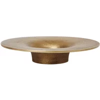 Ferm Living Ferm Living - Soothe Blockkerzenhalter, Messing-Finish