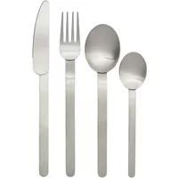 Ferm Living Ferm Living - Stelo Besteckset, Edelstahl gebürstet (4-teilig)