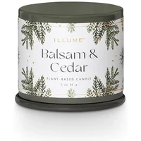 Bloomingville Bloomingville - ILLUME Demi Vanity Tin Duftkerze, Balsam & Cedar