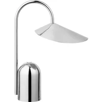 Ferm Living Ferm Living - Arum Akku LED-Tischleuchte, Edelstahl