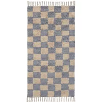 Ferm Living Ferm Living - Mara Kinderteppich, 150 x 80 cm, mist blue / warm sand