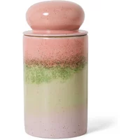HKliving HKliving - 70's Aufbewahrungsdose, 1 l, glaze
