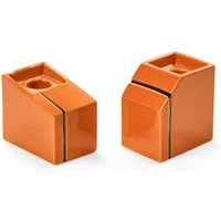 Serax Serax - Silos Kerzenhalter, orange (2er-Set)