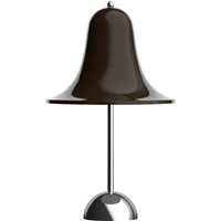 Verpan Verpan - Pantop Portable LED-Akkuleuchte, Ø 18 x 30 cm, pitch brown