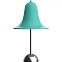 Verpan Verpan - Pantop Portable LED-Akkuleuchte, Ø 18 x 30 cm, light teal