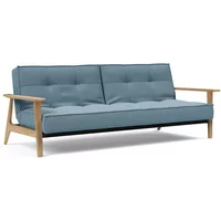 Innovation Living Innovation Living - Splitback Frej Schlafsofa, 3-Sitzer, hellblau (525 Mixed Dance)