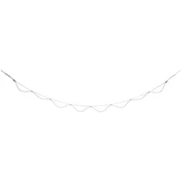 Petite Friture Petite Friture - Spline LED Pendelleuchte, 450 cm, beige / blau