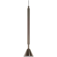 Petite Friture Petite Friture - Pyl LED Pendelleuchte, Large, H 110 cm, grau