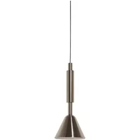 Petite Friture Petite Friture - Pyl LED Pendelleuchte, Small, H 54 cm, grau