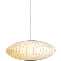 Hay HAY - Nelson Saucer Bubble Pendelleuchte S, Ø 44.5 x H 18 cm, off white