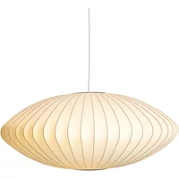 Hay HAY - Nelson Saucer Bubble Pendelleuchte M, Ø 63.5 x H 25.5 cm, off white