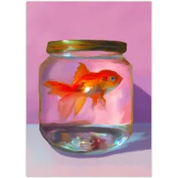 Paper Collective Paper Collective - Fish Poster, 100 x 140 cm