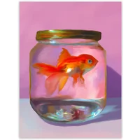 Paper Collective Paper Collective - Fish Poster, 30 x 40 cm