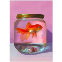 Paper Collective Paper Collective - Fish Poster, 70 x 100 cm