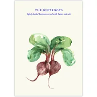 Paper Collective Kopie - Paper Collective - The Beetroots Poster, 50 x 70 cm