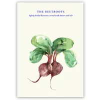 Paper Collective Paper Collective - The Beetroots Poster, A4