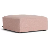 Hay HAY - Mags Soft Ottoman S01 (XS), rot-weiß (Tartaglia 861) / Nähte: beige (Filzgleiter)
