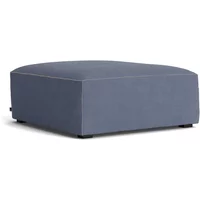 Hay HAY - Mags Soft Ottoman S01 (XS), blau (Linara 198) / Nähte: beige (Filzgleiter)
