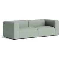 Hay HAY - Mags Sofa 2,5-Sitzer, Kombination 1, hellgrün (Metaphor 023) (Filzgleiter)