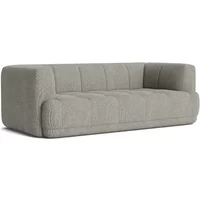 Hay HAY - Quilton 2-Sitzer Sofa, grau (Yuma 1009)