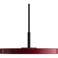 Umage UMAGE - Asteria Micro LED-Pendelleuchte V2, schwarz / rubinrot