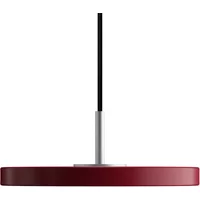 Umage UMAGE - Asteria Micro LED-Pendelleuchte V2, Stahl / rubinrot
