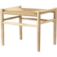 FDB Møbler FDB Møbler - J83 Hocker, Buche geseift / Naturgeflecht (Special Edition)
